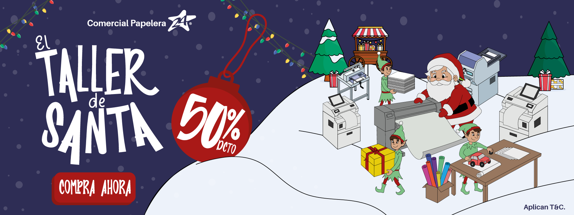 Promo Navidad 50% DCTO