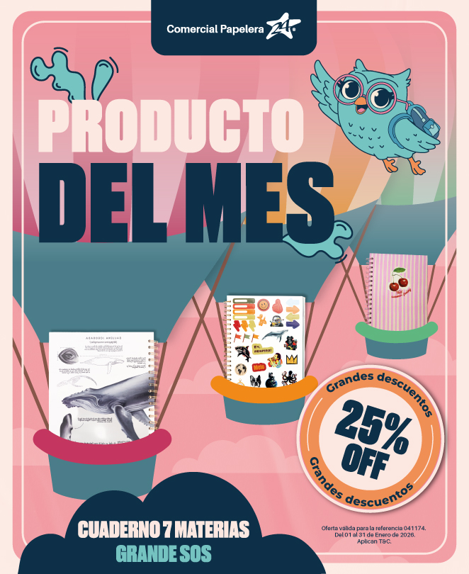 PRODUCTO DEL MES 2 - ENERO