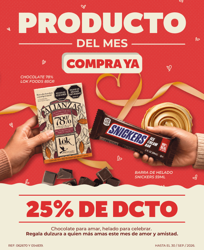 Producto del Mes - Septiembre