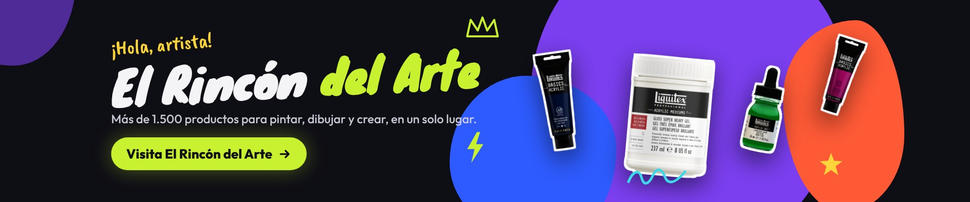 El Rincón del Arte - Landing Page