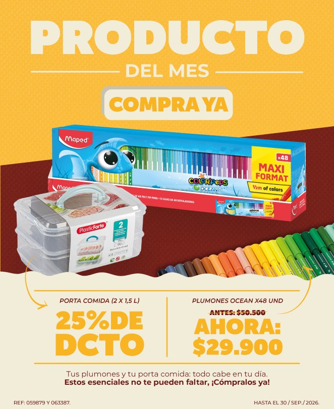 Producto del Mes 2 - Septiembre