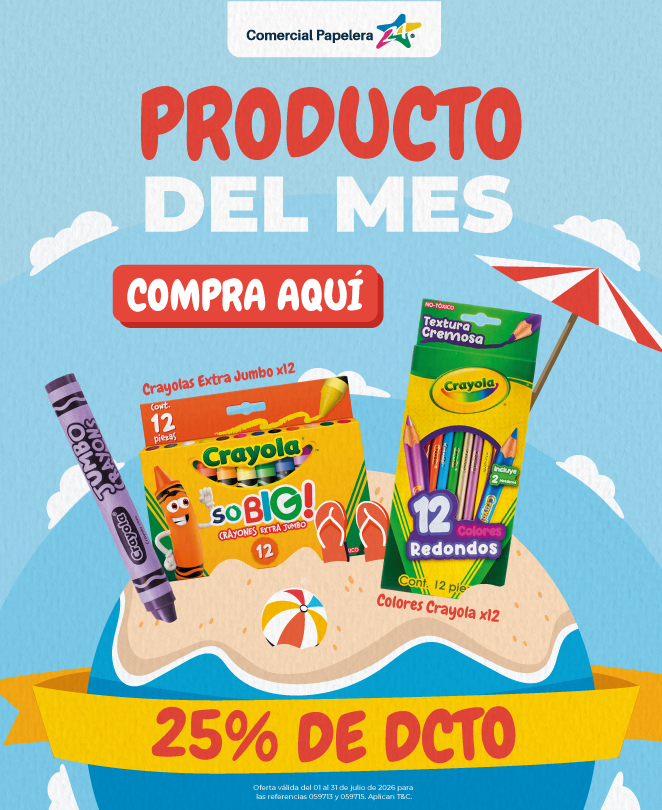 Producto del mes - Julio