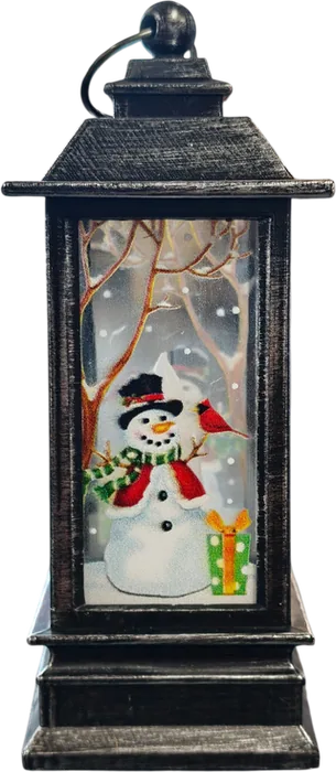 Farolito Navideño Con Luz 12,5 Cm Surtido